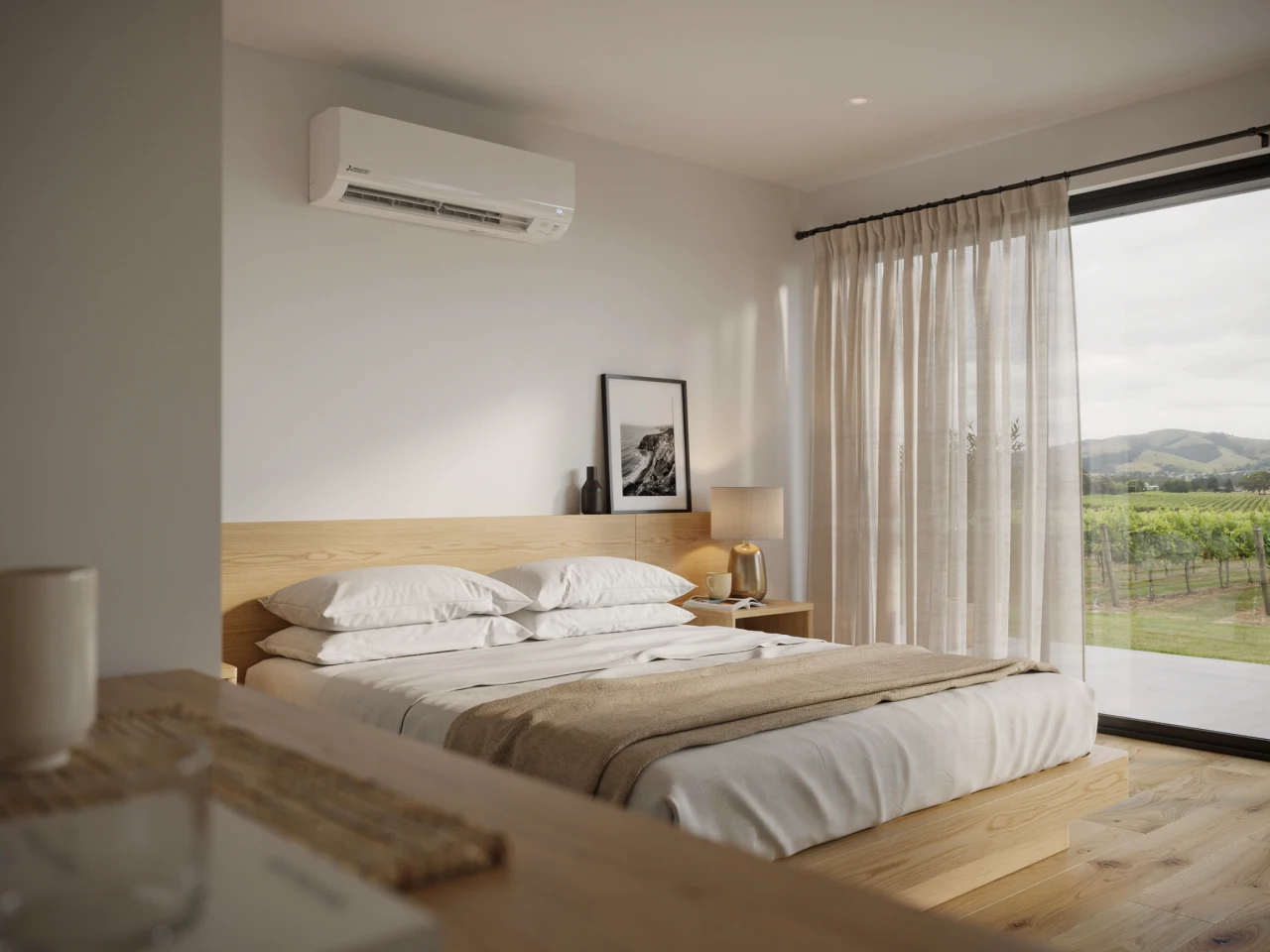 Heat pump quote consultation in a Hawke's Bay home